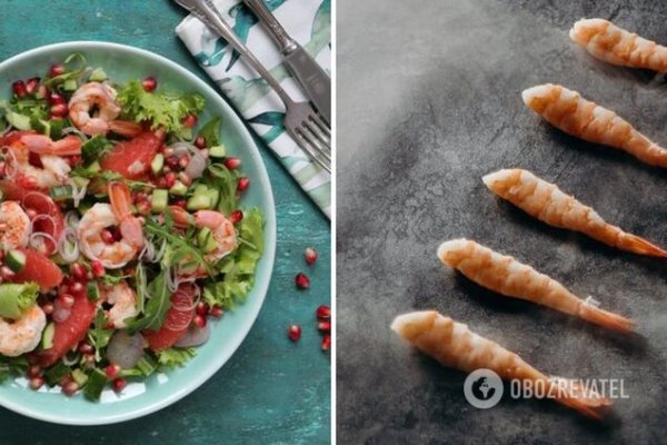 С чем вкусно соединить креветки в салате: идея от шеф-повара ➤ Главное.net