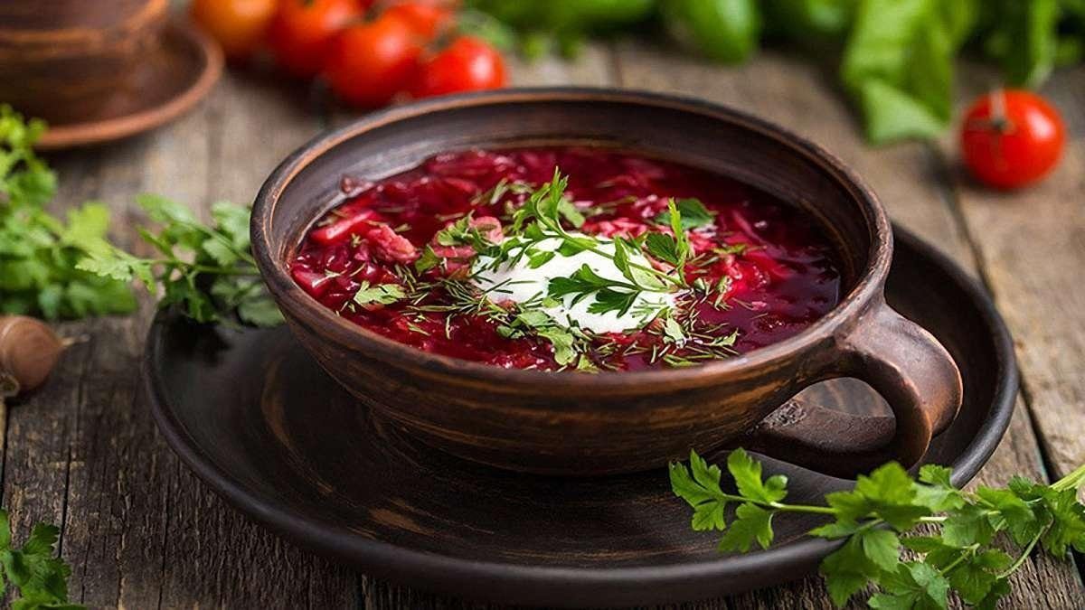 Насыщенный постный борщ: рецепт без мяса