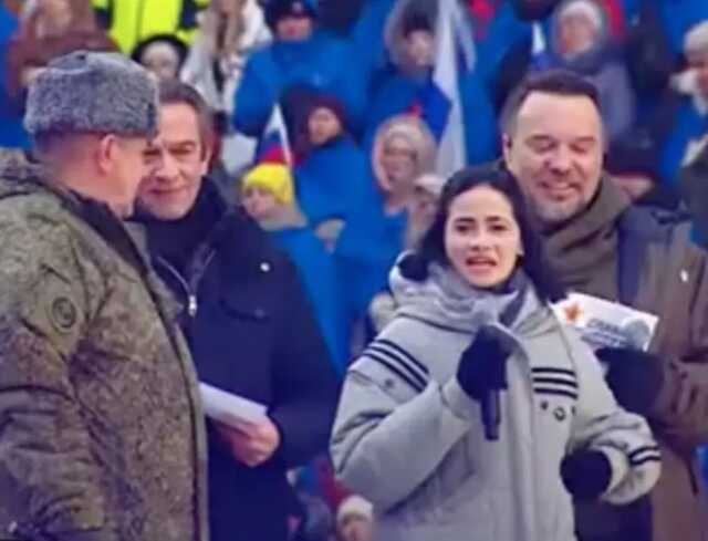 Найдена Анечка из Мариуполя, благодарившую оккупантов в Лужниках