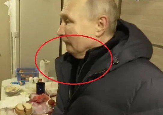 Сеть хохочет над странным видом Путина, зафиксированным камерой ➤ Prozoro.net.ua