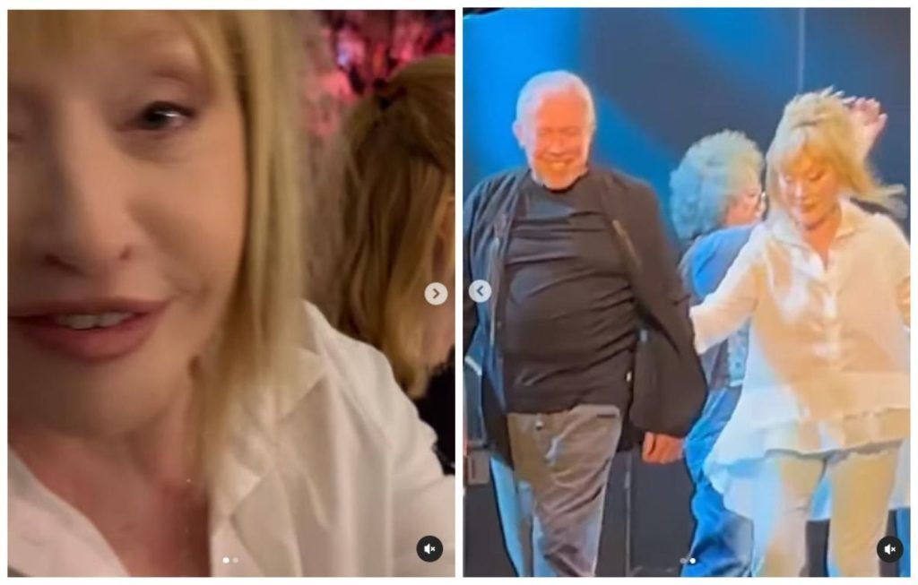 Алла Пугачова запалила на концерті "Машины времени" в Ізраїлі (відео)