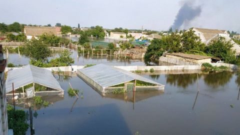 В Олешках утопленники массово всплывают после подрыва Каховской ГЭС