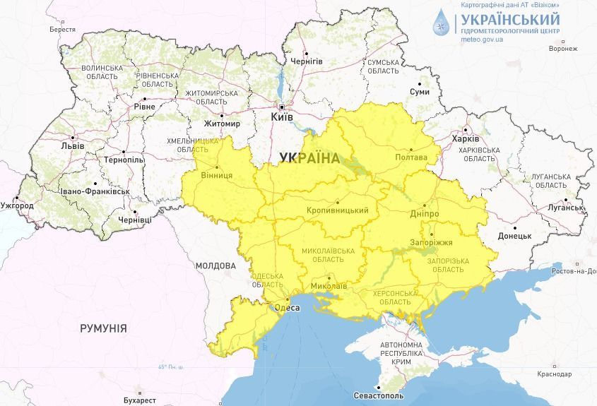 В Україні погіршиться погода: синоптик попередив про негоду 2 В Україні погіршиться погода: синоптик попередив про негоду