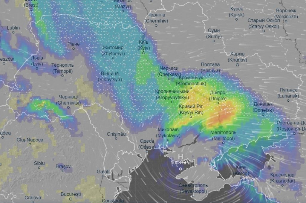 В Україну йдуть снігопади: дати та карта "зимової" погоди