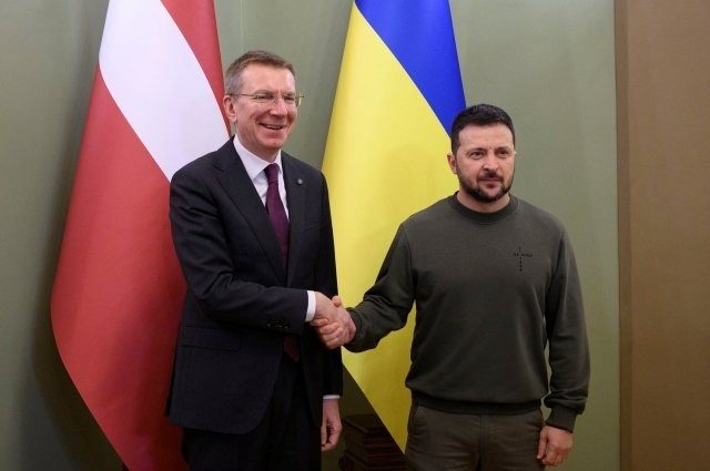 Президент Латвии после 6 часов в бомбоубежище выдал такое