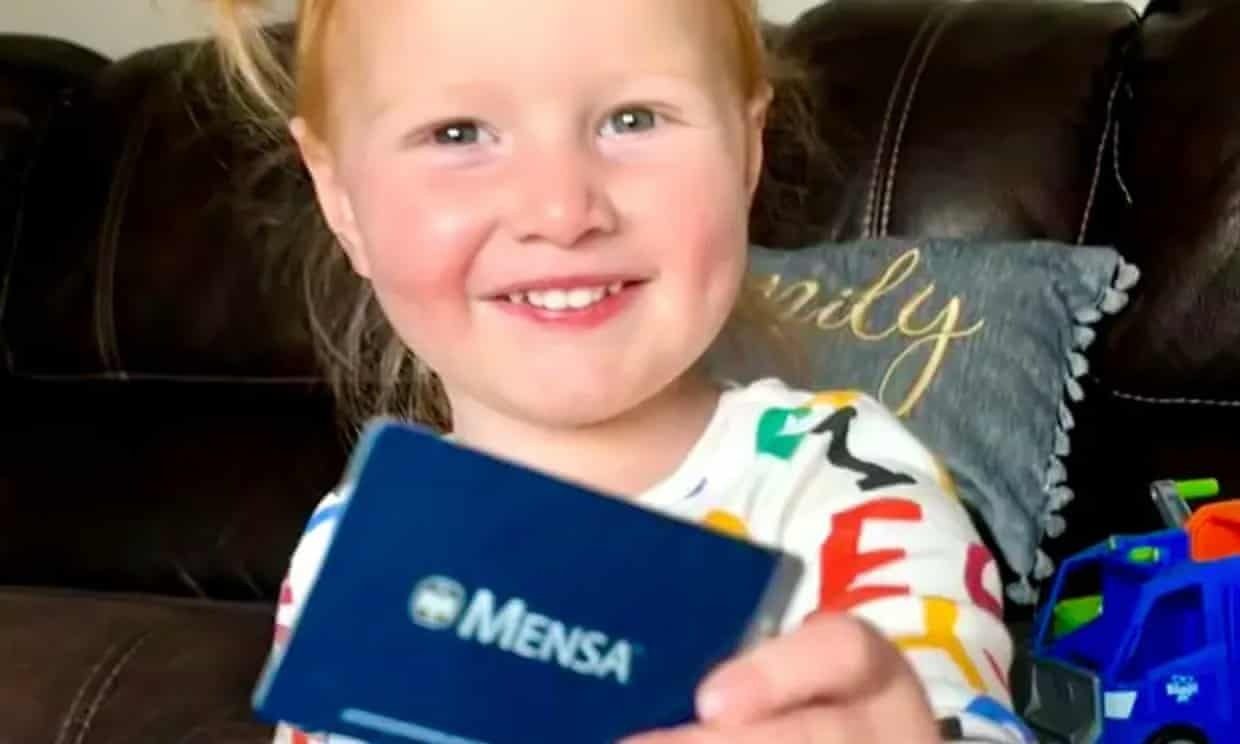 В клуб людей с высоким интеллектом Mensa принят 2-летний ребенок