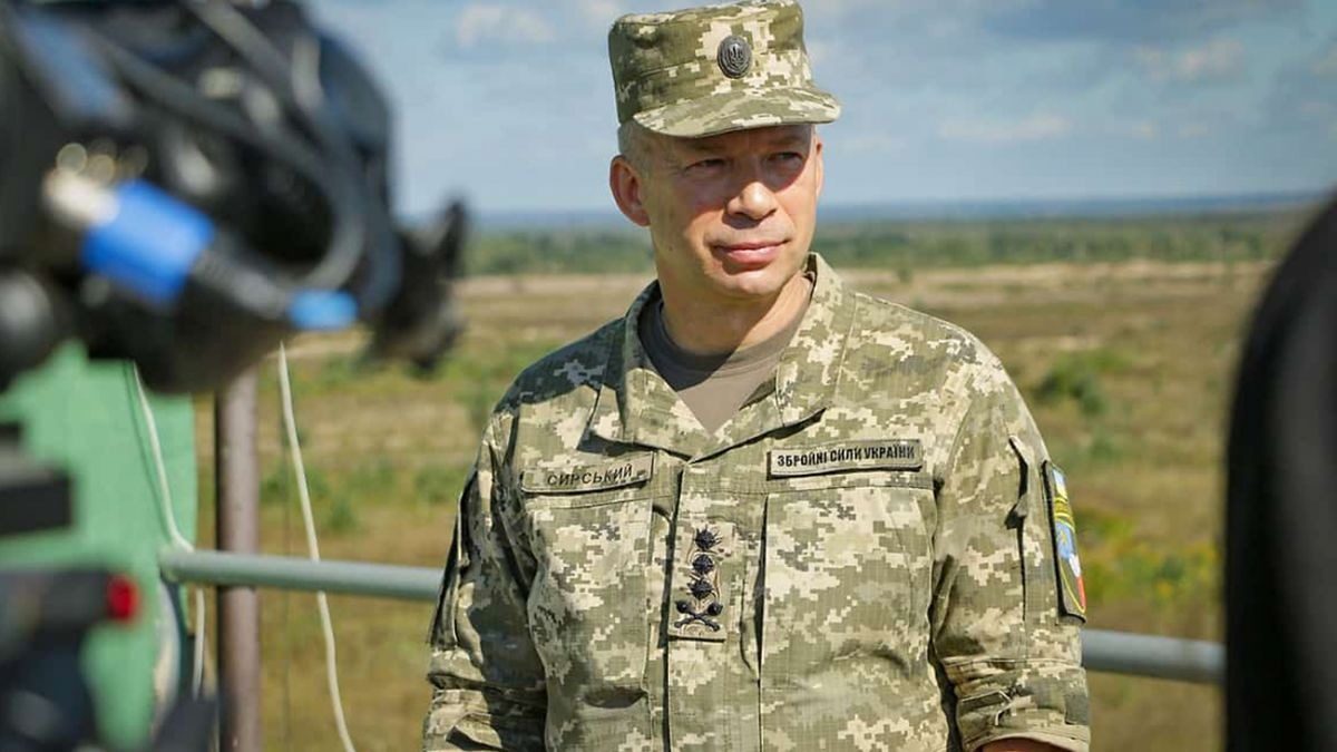Что сказал Сырский в первом заявлении в роли главнокомандующего