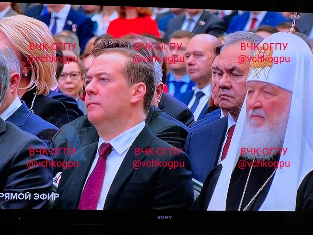 Під час звернення Путіна російські чиновники поснули: фото