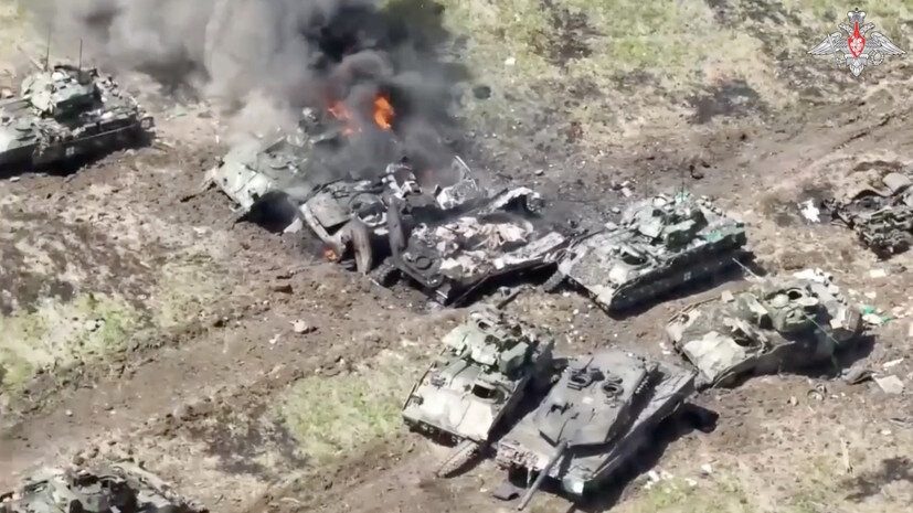 Количество танков Leopad, потерянных Украиной