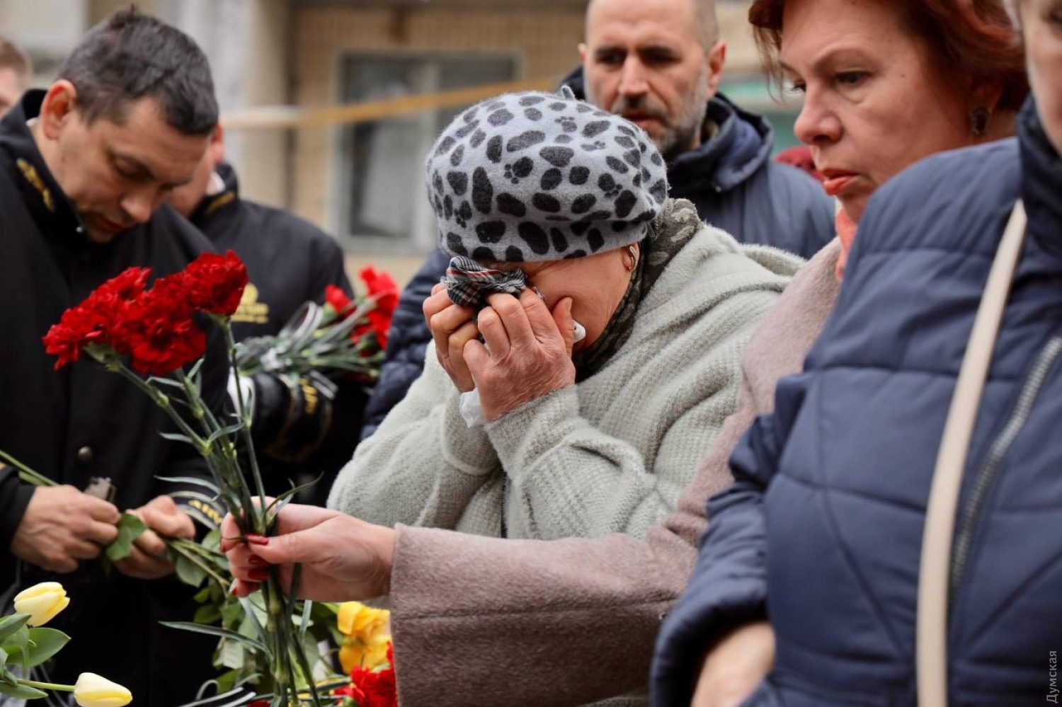 Вот, что произошло на прощании с жертвами в Одессе