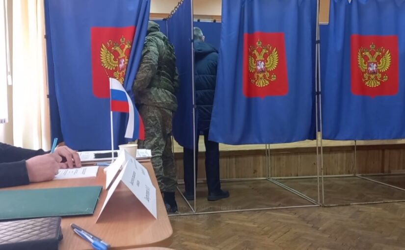 На выборах президента россияне голосуют за Буданова: фото ➤ Prozoro.net.ua