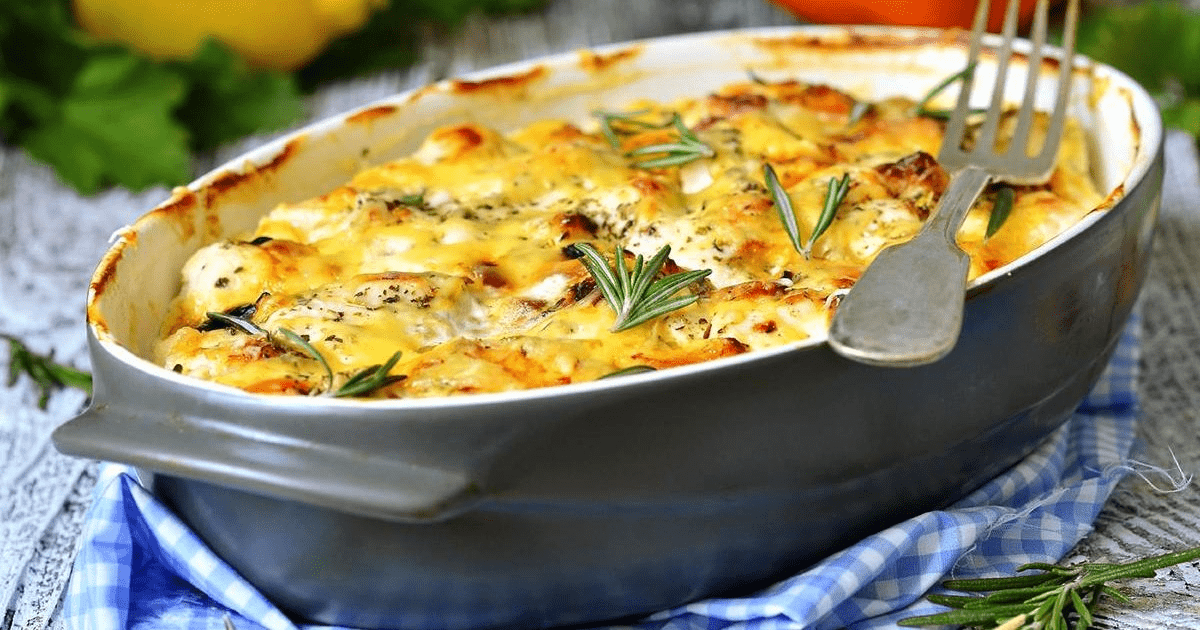 Картопляна запіканка з грибами: рецепт пісної страви ➤ Prozoro.net.ua