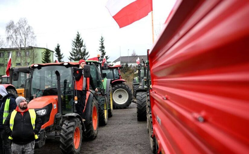 Польские фермеры блокируют пункты пропуска на границе с Германией ➤ Prozoro.net.ua