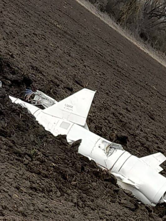 На Росії впала ракета, яку окупанти запускали по Україні: фото