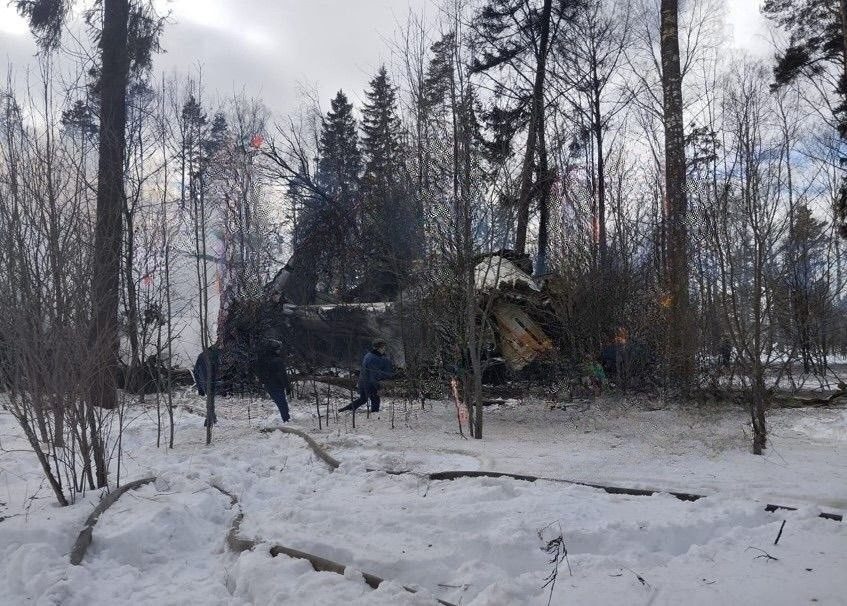 Стало известно, сколько людей было на борту упавшего в России Ил-76