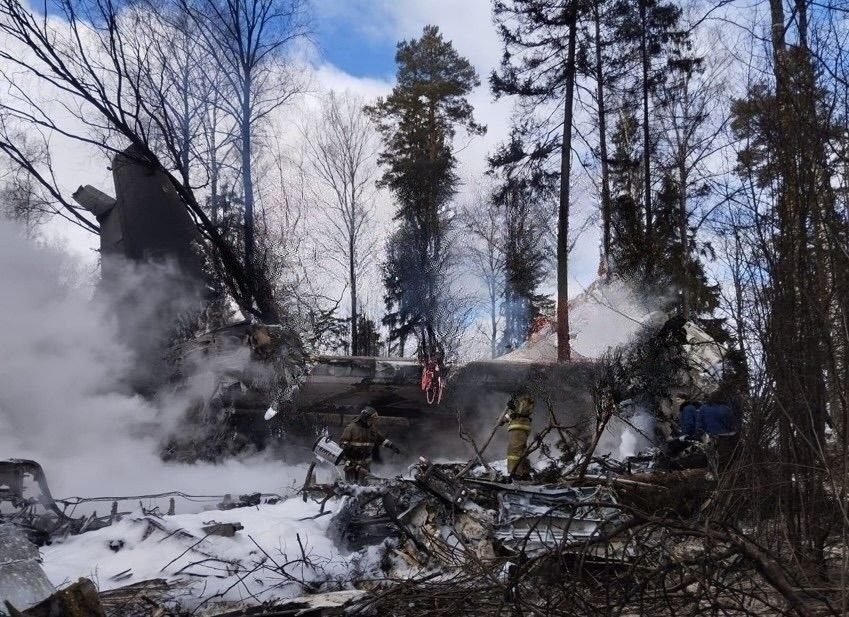 Свидетели рассказали об авиакатастрофе в Таганроге: фото ➤ Prozoro.net.ua