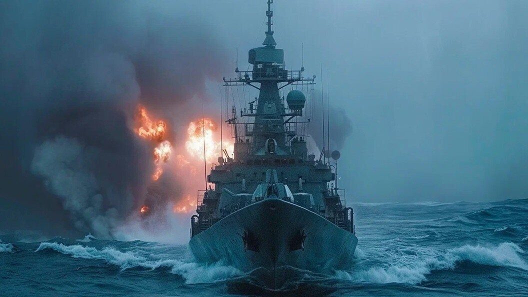 Перехоплено розмову перед знищенням корабля РФ “Сергій Котов”
