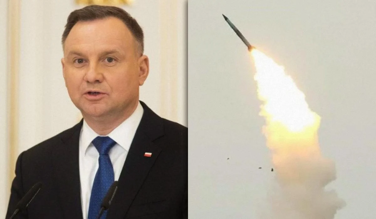 Дуда сказал, почему F-16 не сбили российскую ракету над Польшей