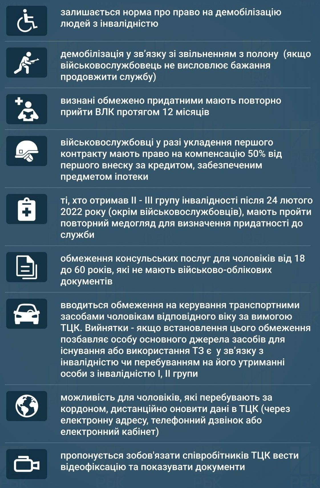 Рада одобрила законопроект о мобилизации: основные положения
