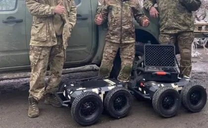 ЗСУ підірвали міст наземним дроном Ratel S (відео)