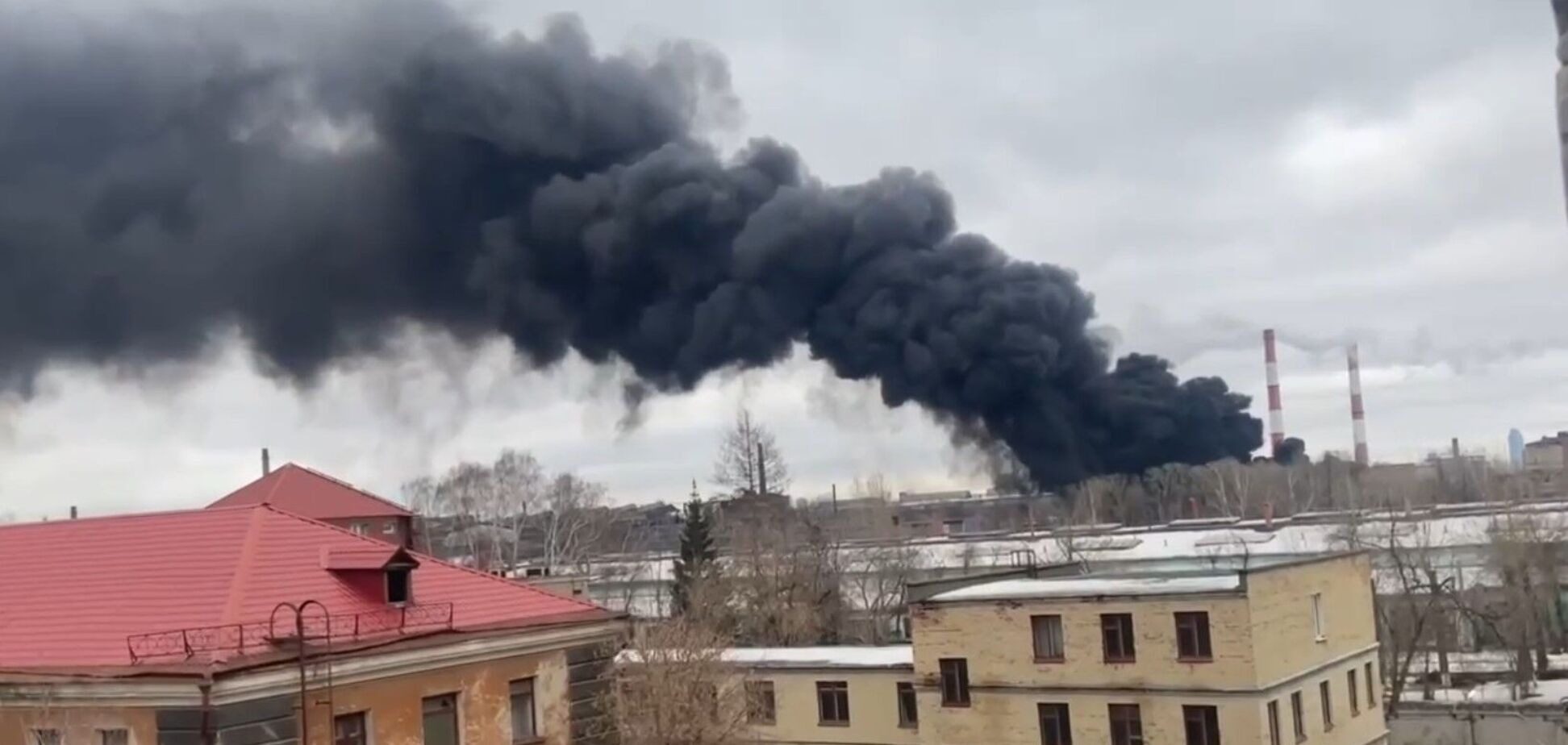 В России горит большой оборонный завод «Уралмаш» (видео)