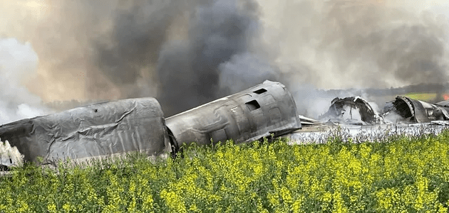 У Росії впав літак Ту-22М3, який вночі здійснював пуски ракет по Україні: деталі ➤ Prozoro.net.ua