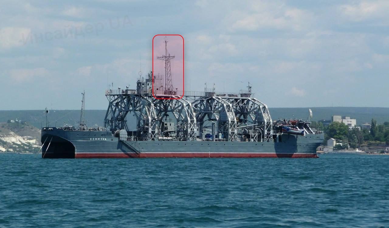 Стало известно, какой российский корабль поврежден в Севастополе: фото ➤ Prozoro.net.ua