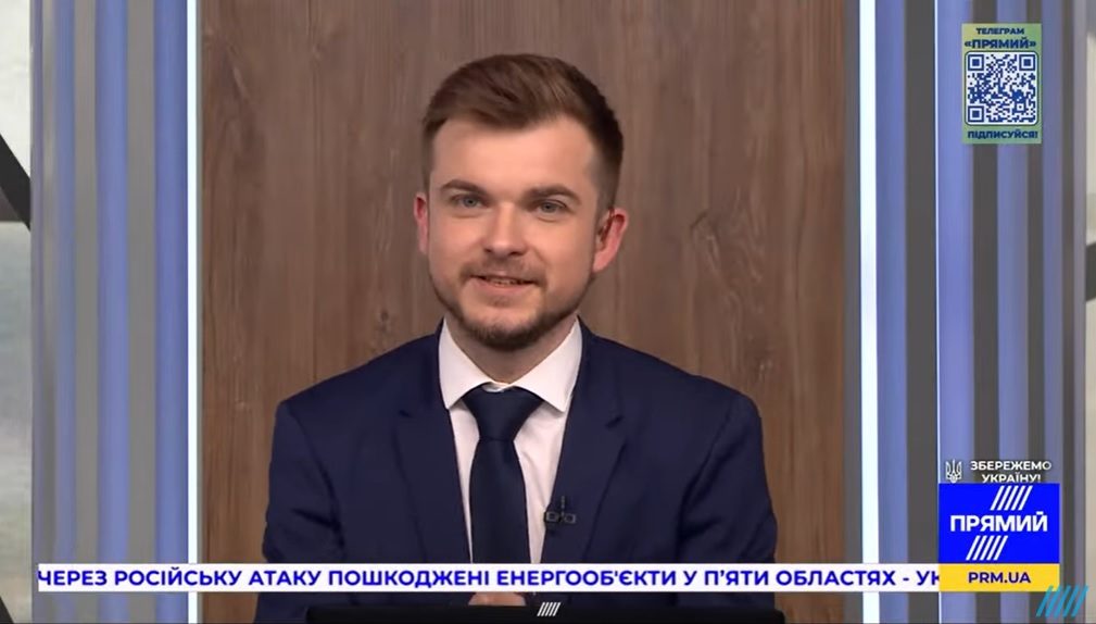 Український телеведучий оголосив, що йде на фронт 