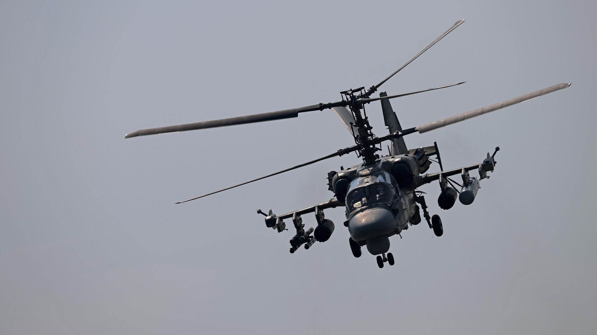 російський вертоліт Ка-52 "Алігатор"
