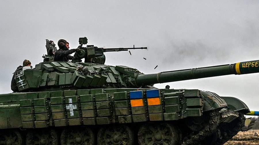 Танк ВСУ вступил в бой против колонны техники РФ (видео) ➤ Prozoro.net.ua