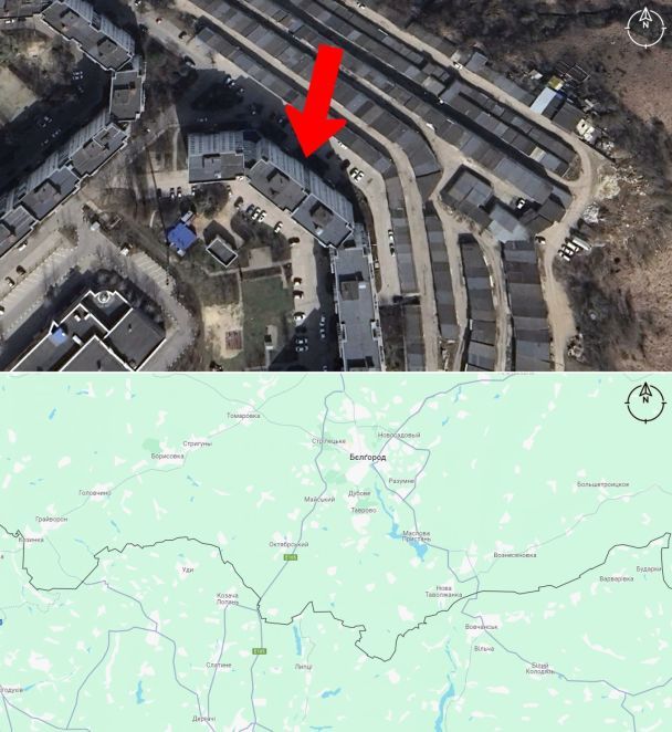 Обвал під'їзду у Бєлгороді: удар прийшовся з боку армії РФ 3 Обвал під'їзду у Бєлгороді: удар прийшовся з боку армії РФ