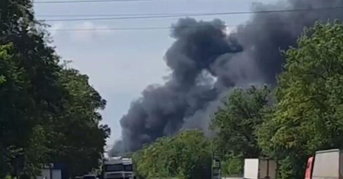 У Кропивницькому пожежа на “Хімрезерві”: місто в отруйному диму 