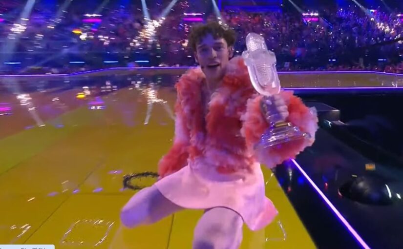 Переможець “Євробачення” Nemo розбив кубок прямо на сцені (відео) ➤ Prozoro.net.ua