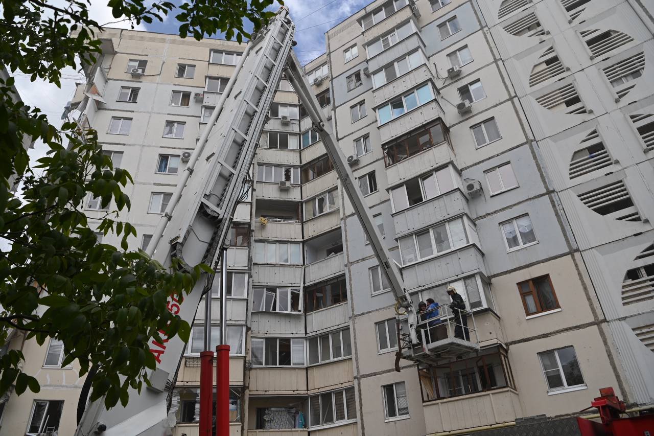 Обвал під’їзду у Бєлгороді: удар прийшовся з боку армії РФ 