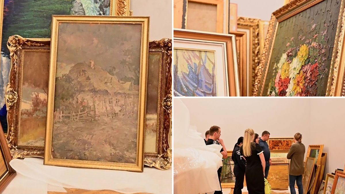 Более 100 картин из коллекции Медведчука передали в музей ➤ Prozoro.net.ua