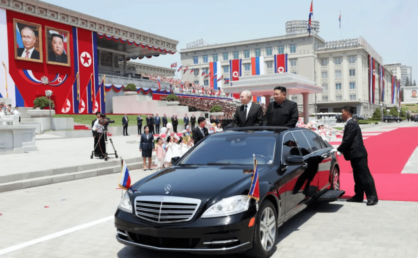 Это очень смешное зрелище: как Путин и Ким  ехали на авто ➤ Prozoro.net.ua
