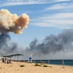 Россияне сбили ракету над пляжем в Крыму и поубивали людей ➤ Prozoro.net.ua