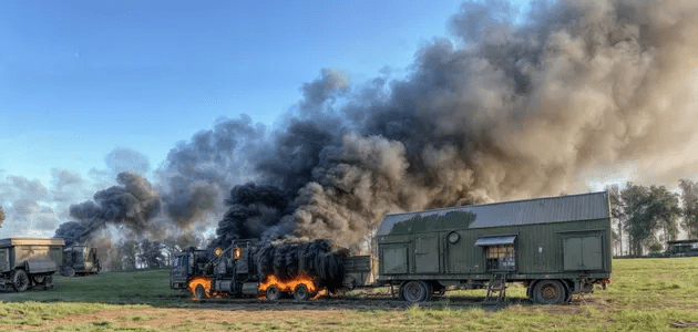 Знаковий удар: сили оборони уразили ворожу батарею С-300/400 під Бєлгородом (фото, відео) 3 Знаковий удар: сили оборони уразили ворожу батарею С-300/400 під Бєлгородом (фото, відео)