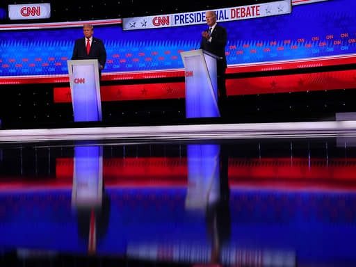 Как повлияли дебаты Байдена и Трампа на выбор американцев: опрос CNN