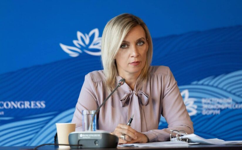 Захарова выдала фейк о «концлагерях» на Курщине ➤ Prozoro.net.ua