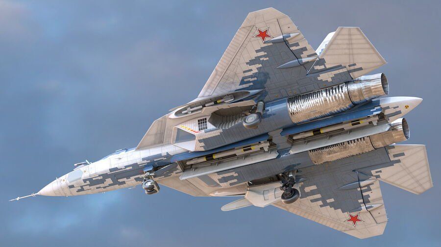 В Росії вперше було уражено новітній винищувач Су-57