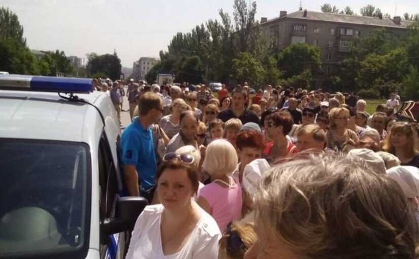 В Донецке вспыхнул бунт: перекрыта дорога и выдвинут ультиматум ➤ Prozoro.net.ua