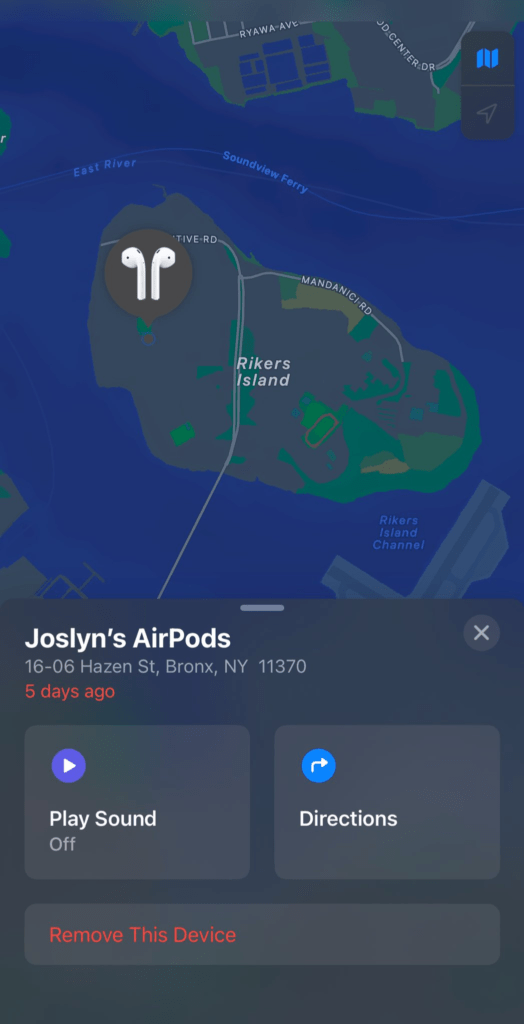 Жінка відстежила загублені AirPods: відкриття її шокувало 3 Жінка відстежила загублені AirPods: відкриття її шокувало