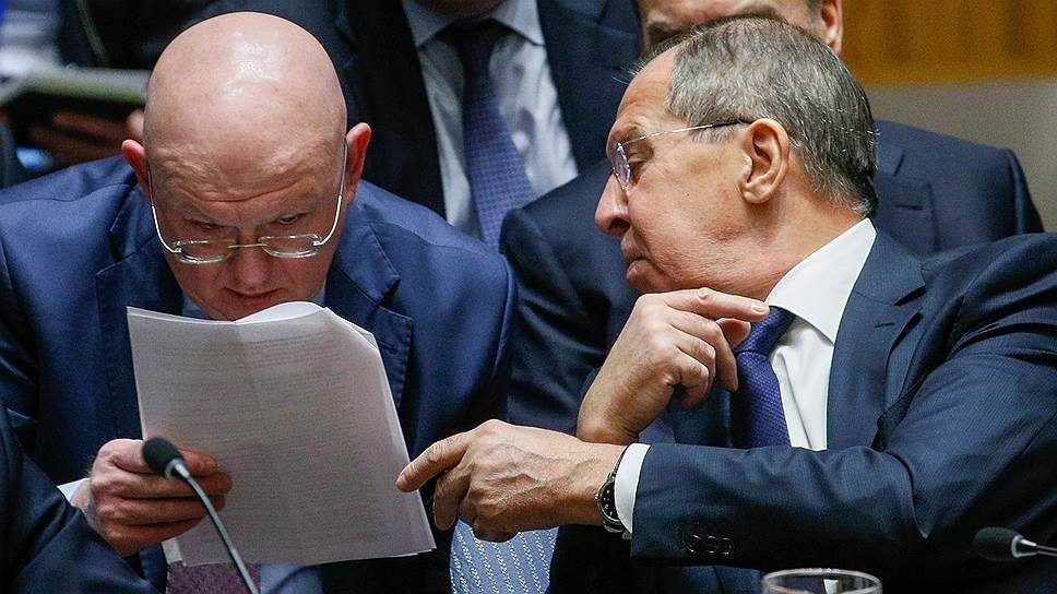 Лавров и Небензя не согласовали версии об Охматдите и назвали в ООН разные причины