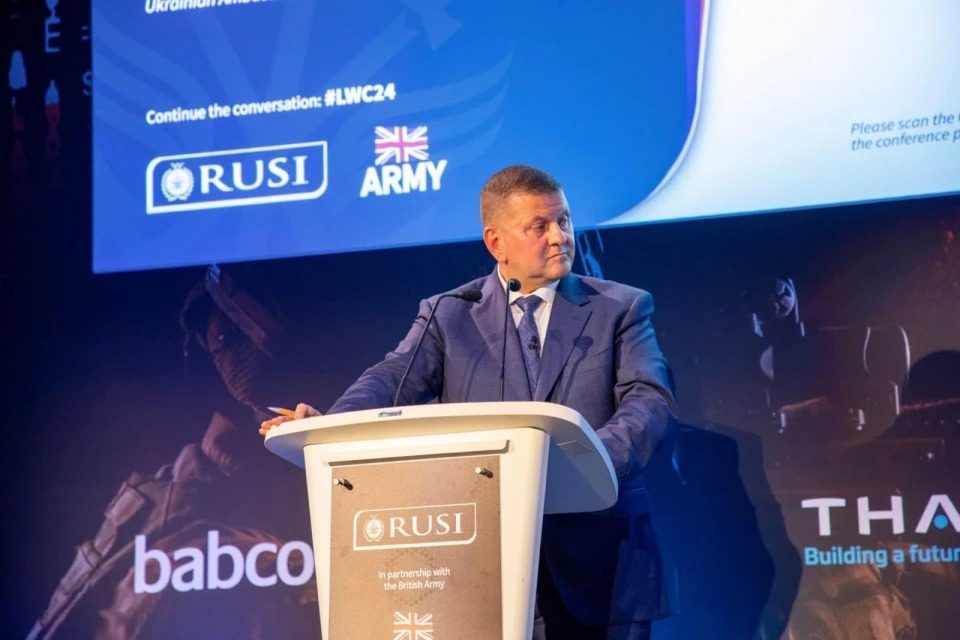 “Інакше ми всі загинемо”: Залужний виступив із промовою в Лондоні ➤ Prozoro.net.ua