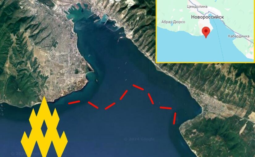Росія мінує гавань біля Новоросійського порту ➤ Prozoro.net.ua