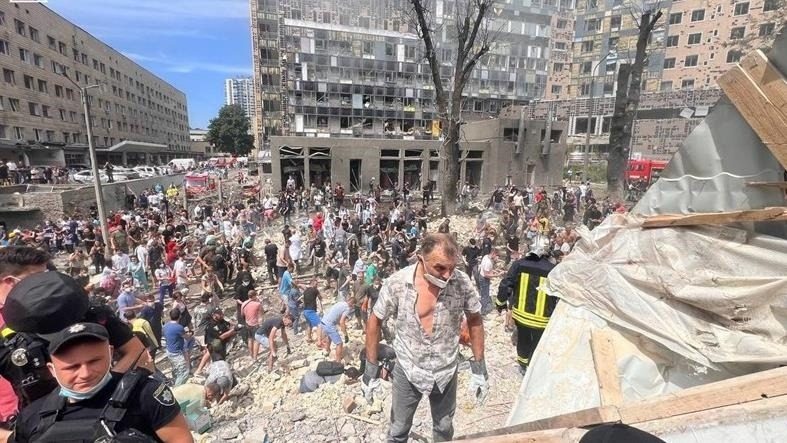 Алієв відреагував на обстріл росіянами Охматдиту