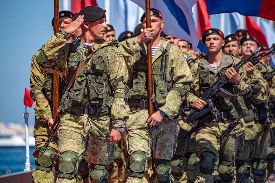 Россия перебросила в Курск бригаду морпехов из Крыма
