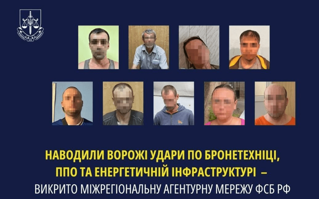 Спецслужба викрила мережу російських агентів в семи областях ➤ Prozoro.net.ua