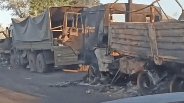 «Сколько пацанов»: видео разбитой HIMARS колонны РФ на Курщине ➤ Prozoro.net.ua
